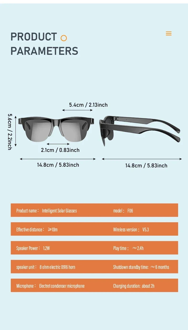 Bluetooth Smart Glasses