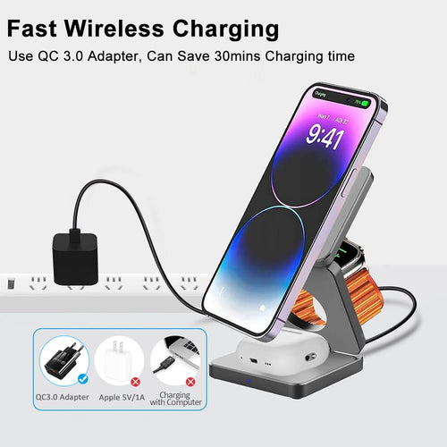 3-in-1 Wireless Charger
