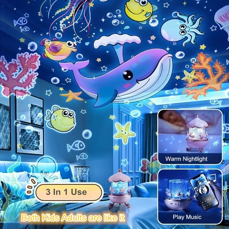 Kids Star Projector Lamp