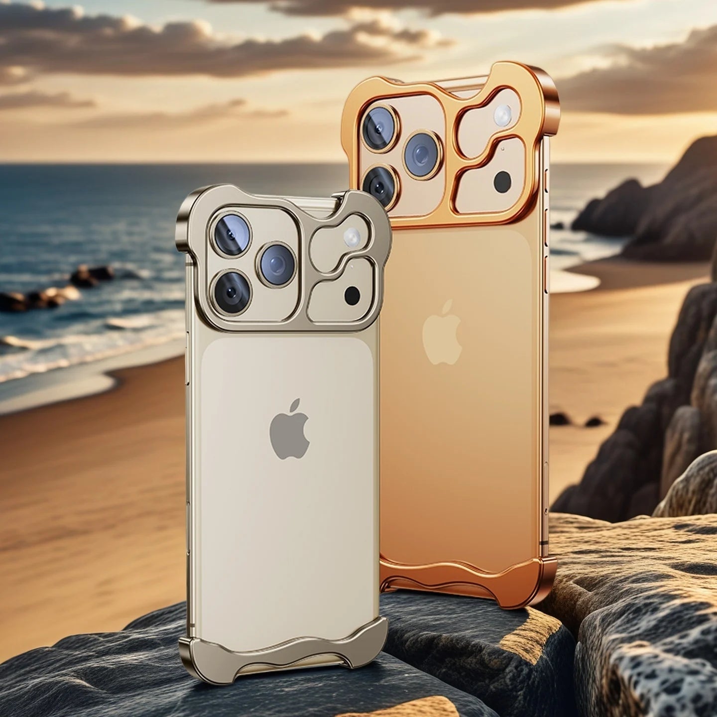 Metal Phone Frame Case