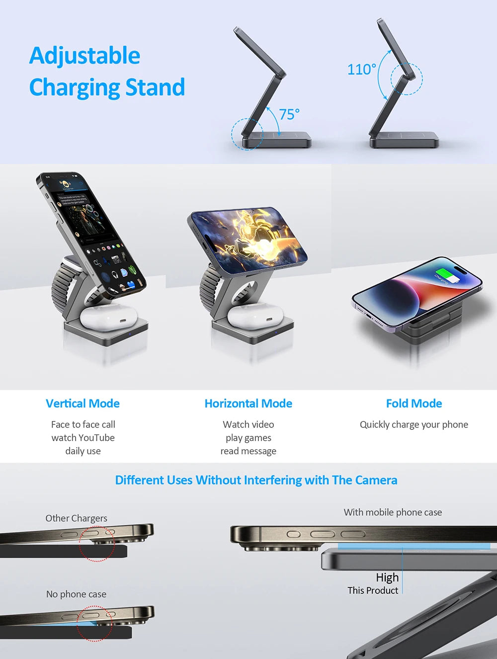 3-in-1 Wireless Charger
