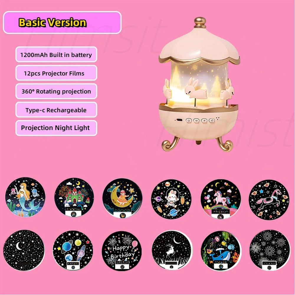 Kids Star Projector Lamp