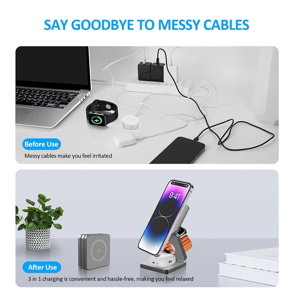 3-in-1 Wireless Charger