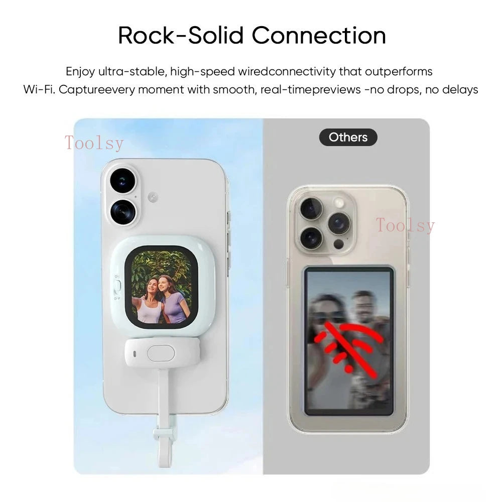 Magnetic Selfie Monitor