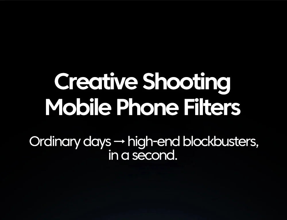Magnetic Camera Lens Filter