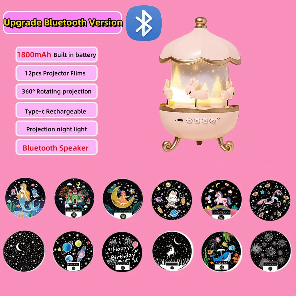 Kids Star Projector Lamp