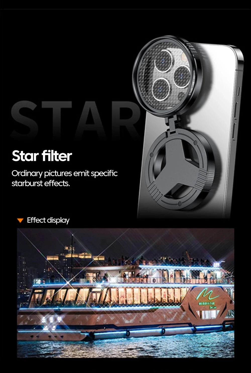 Magnetic Camera Lens Filter
