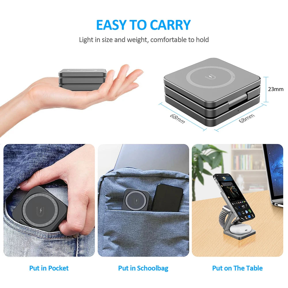 3-in-1 Wireless Charger