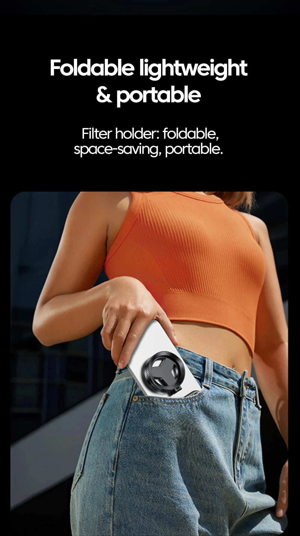Magnetic Camera Lens Filter