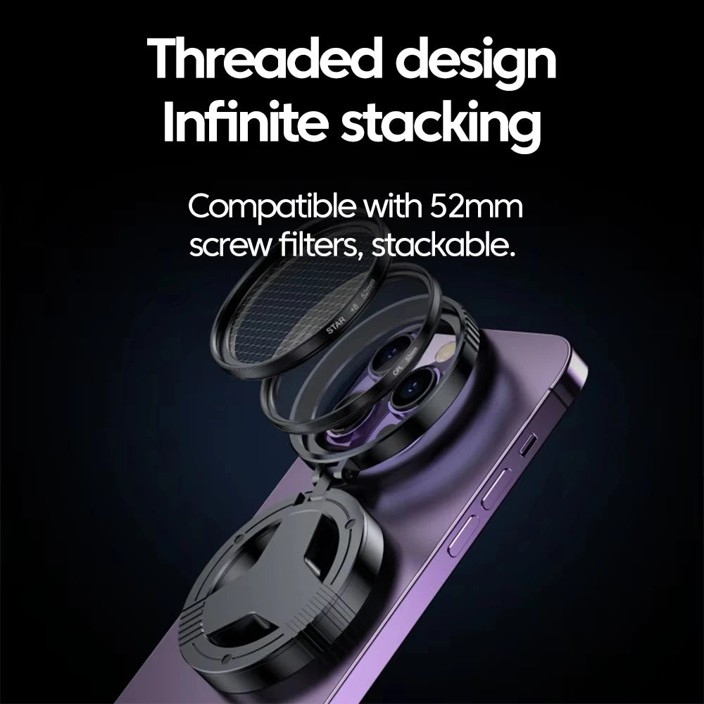 Magnetic Camera Lens Filter