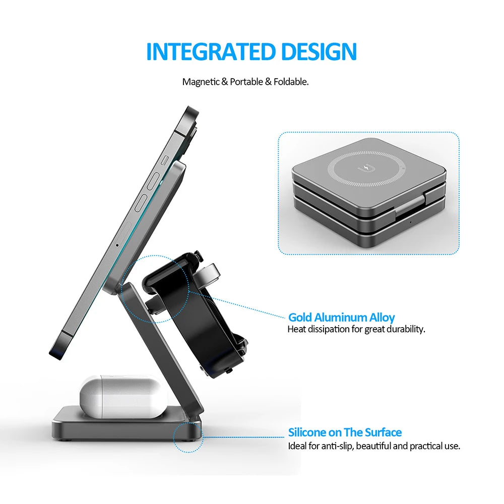 3-in-1 Wireless Charger